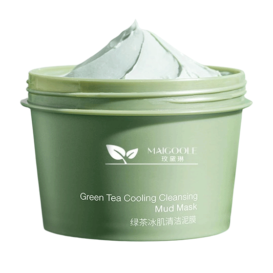 Mascarilla facial purificante con té verde | 100 g (Green Tea Cooling Cleansing Mud Mask)